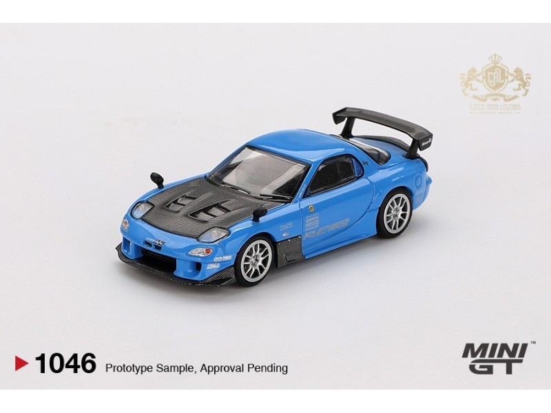 MAZDA RX7 (FD3S) RE-AMEMIYA 20B NA 3ROTOR-7 AMA-SAN GO 2025. - 1:64 - Mini GT