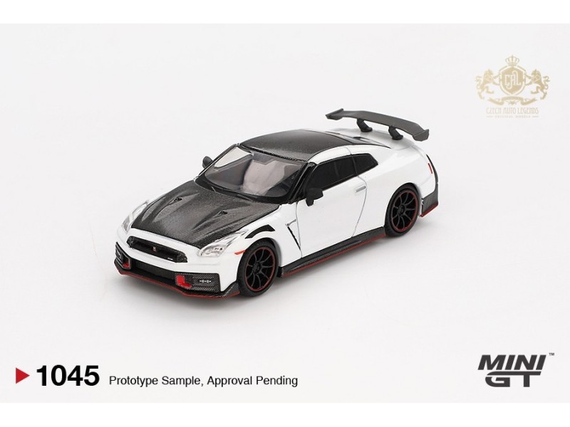 NISSAN GTR (35) NISMO 2024 - white met. - 1:64 - Mini GT