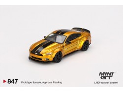 FORD MUSTANG LB-WORKS LB GOLD 2017 -1:64 - Mini GT