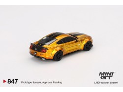 FORD MUSTANG LB-WORKS LB GOLD 2017 -1:64 - Mini GT
