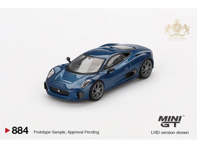JAGUAR C-X75 BLUE 2024 -1:64 - Mini GT