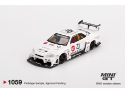 NISSAN GTR (R34) SUPER SILHOUETTE ATHLETE/COLLET 2024 blister - 1:64 - Mini GT