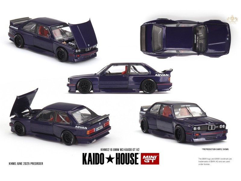 BMW M3 (E30) KAIDO GT V2 1989 - 1:64 - Mini GT - Kaido House