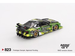 NISSAN SILVIA S15 LB-SUPER SILHOUETTE nr. 555 V2 FORMULA DRIFT JAPAN 2024 - 1:64 - Mini GT - blister