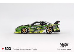 NISSAN SILVIA S15 LB-SUPER SILHOUETTE nr. 555 V2 FORMULA DRIFT JAPAN 2024 - 1:64 - Mini GT - blister