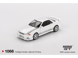 NISSAN SKYLINE GT-R (R32) VEILSIDE COMBAT C-I WHITE 2011 - 1:64 - Mini GT - blistr