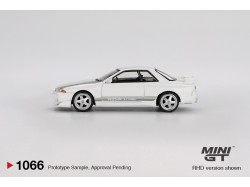 NISSAN SKYLINE GT-R (R32) VEILSIDE COMBAT C-I WHITE 2011 - 1:64 - Mini GT - blistr