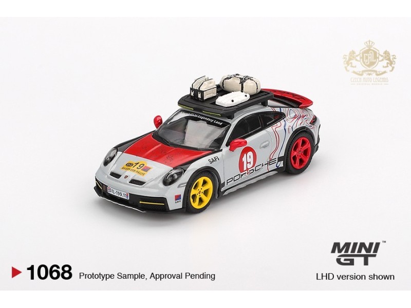 PORSCHE 911 (992) DAKAR "UNCLE RALLY" 2024 1:64 - Mini GT - blister