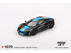 JAGUAR C-X75 BLACK  2010 - 1:64 - Mini GT-blistr
