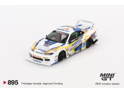NISSAN SILVIA S15 LB-SUPER SILHOUETTE Nr.555 FORMULA DRIFT JAPAN 2023 - 1:64 - Mini GT