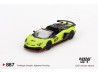 LAMBORGHINI AVENTADOR SVJ 63 ROADSTER VERDE SHOCK 2022 -1:64 - Mini GT