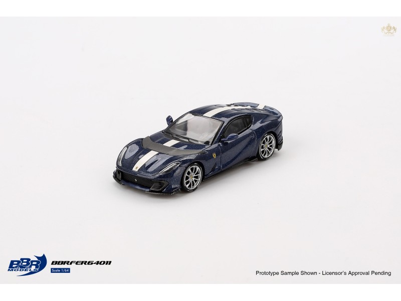 FERRARI 812 COMPETITIZONE BLU TOUR DE FRANCE 2023 -1:64 - BBR