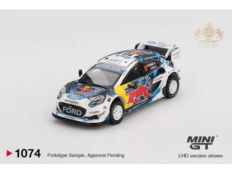 FORD PUMA RALLY 1 nr.16 M-SPORT FORD WRT RALLY FINLAND 2004 1:64 - Mini GT - blister