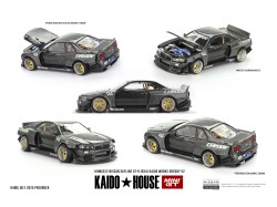 NISSAN SKYLINE GT-R  R34 KAIDO WORKS GREDDY V2 1999 - 1:64 -  Kaido House