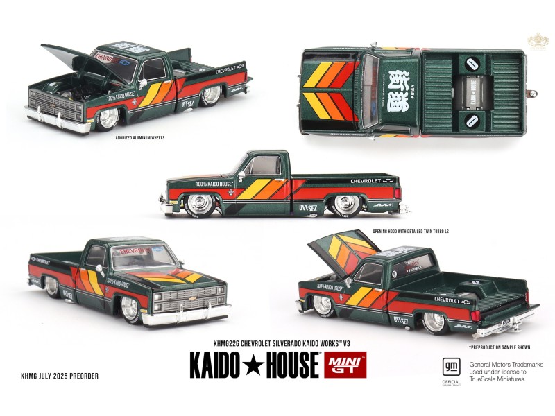 CHEVROLET SILVERADO KAIDO WORKS V3 1980  - 1:64 -  Kaido House