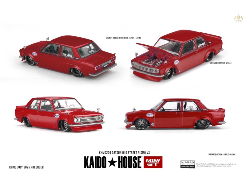 DATSUN 510 STREET NISMO V3 1969   - 1:64 -  Kaido House