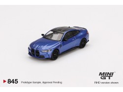 BMW M4 Competition (G82) Portimao Blue  -1:64 - Mini GT