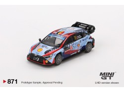 Hyundai i20 N Rally1 Hybrid nr11 2024 Rallye Monte-Carlo Winner   -1:64 - Mini GT