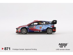 Hyundai i20 N Rally1 Hybrid nr11 2024 Rallye Monte-Carlo Winner   -1:64 - Mini GT