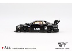 Nissan LB-ER34 Super Silhouette SKYLINE Black  -1:64 - Mini GT
