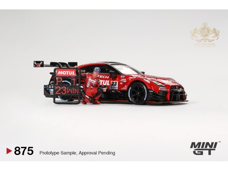 Nissan GT-R NISMO nr23 "MOTUL AUTECH GT-R 2021" SUPER GT SERIES Suzuka winner  -1:64 - Mini GT