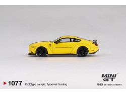 FORD MUSTANG LB-WORKS TRIPLE YELLOW 2015 -1:64 - Mini GT