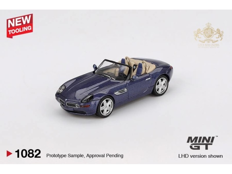 BMW Z8 ALPINA ALPINA BLUE 2003 -1:64 - Mini GT