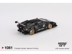 LAMBORGHINI COUNTACH LB-WORKS BLACK 2024 - 1:64 - Mini GT