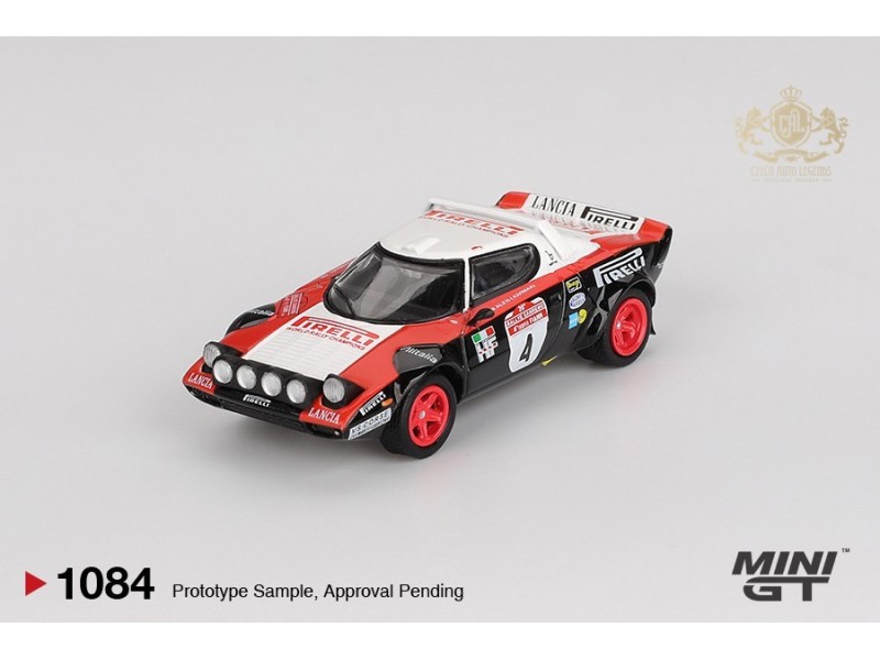 LANCIA STRATOS HF nr.4 RALLY SANREMO WINNER 1978 - 1:64 - Mini GT