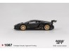 LAMBORGHINI AVENTADOR LB-WORKS LIMITED EDITION MATTE BLACK 2025 - 1:64 - Mini GT