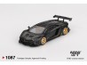 LAMBORGHINI AVENTADOR LB-WORKS LIMITED EDITION MATTE BLACK 2025 - 1:64 - Mini GT - blister