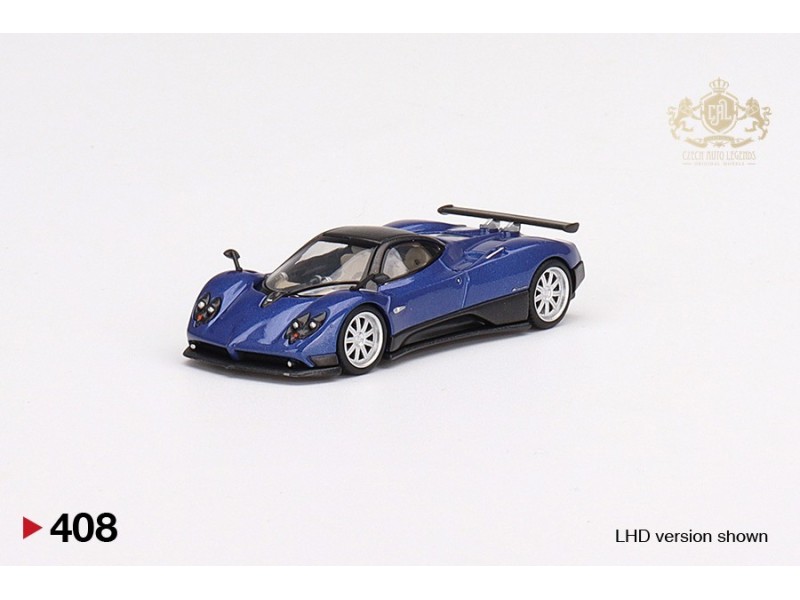 Pagani Zonda F Blu Argentina - 1:64 - MINI GT