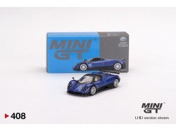 Pagani Zonda F Blu Argentina - 1:64 - MINI GT