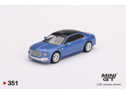 Bentley Flying Spur Neptune  - blue met. - 1:64 - MINI GT - MIJO