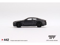 Bentley Continental Gt Speed 2022 - black mat. - 1:64 - MINI GT - MIJO