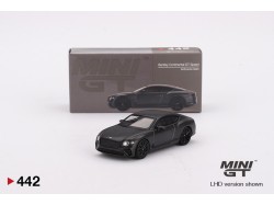 Bentley Continental Gt Speed 2022 - black mat. - 1:64 - MINI GT - MIJO