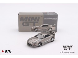 Toyota Supra MK4 (A80) VeilSide Combat V-II - Cobalt grey -1:64 - Mini GT