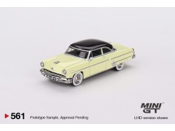 Lincoln Capri 1954 Premier Yellow -1:64 - Mini GT