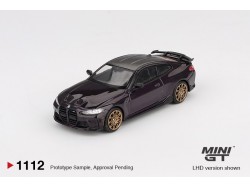 BMW M4 (G82) PERFORMANCE DAYTONA VIOLET 2021 - 1:64 - Mini GT - blister