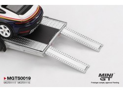 PORSCHE 911 DAKAR nr.718+ VOLKSWAGEN ID. BUZZ PORSCHE CENTRUM GELDERLAND 2025 - 1:64 - Mini GT