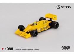 Lotus 99T nr.12 Ayrton Senna 1987 Monaco Grand Prix Winner - 1:64 - Mini GT