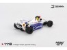 Toleman TG184 nr.19 Ayrton Senna 1984 Monaco Grand Prix 2nd Place - 1:64 - Mini GT - blistr