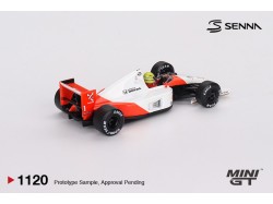 McLaren MP4/6 nr.1 Ayrton Senna 1991 Japanese Grand Prix 2nd Place - 1:64 - Mini GT - blistr