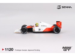 McLaren MP4/6 nr.1 Ayrton Senna 1991 Japanese Grand Prix 2nd Place - 1:64 - Mini GT - blistr