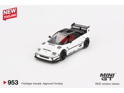 Mazda AZ-1 Liberty Walk LB40 White 2024 Tokyo Auto Salon - 1:64 - Mini GT