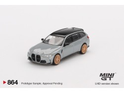 BMW M3 TOURING (G81) COMPETITION BROOKLYN GREY 2024 - 1:64 - Mini GT