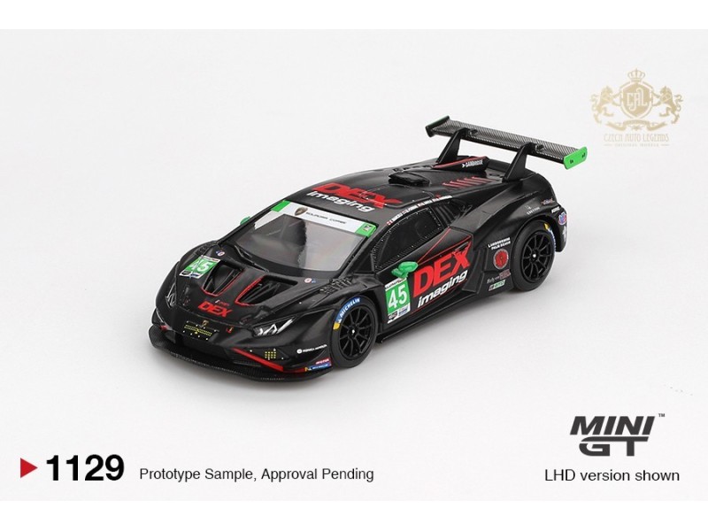 LAMBORGHINI HURACAN GT3 EVO 2 nr.45 DEX IMAGING DAYTONA 24HRS 2024 - 1:64 - Mini GT