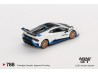 Lamborghini Huracán STO Bianco Asopo 2023 - 1:64 - Mini GT