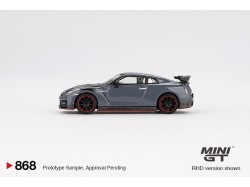 Nissan GT-R Nismo 2024 NISMO Stealth Gray 2024 - 1:64 - Mini GT