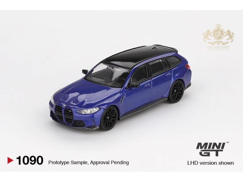 Mini GT BMW M3 TOURING COMPETITION PORTIMAO BLUE METALLIC 2023 1:64 Blister - MGT01090-BL